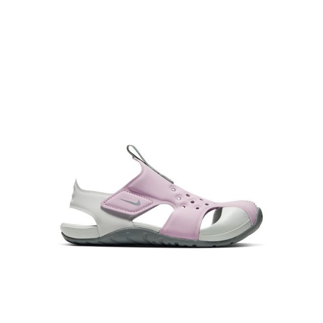 【夏物ラストSALE！】ナイキ 子供 サンダル サンレイプロテクト 2 PS 943826 501 女の子 紫 マジック式 軽量 NIKE SUNRAY PROTECT 2 (PS)