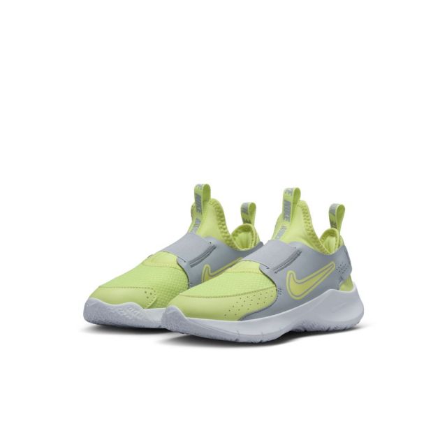 【夏準備セール】ナイキ キッズ スニーカー フレックス ランナー 3 PS FN1449-105 ライトレモンツイスト スリッポン NIKE FLEX RUNNER 3 PS
