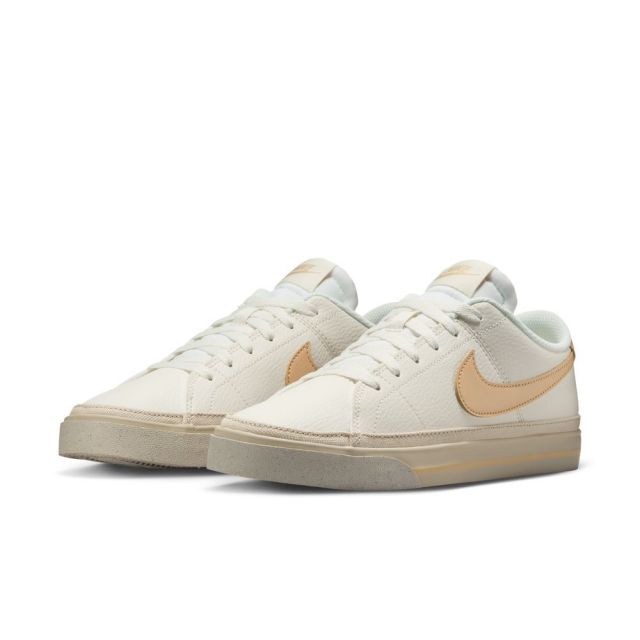 ナイキ スニーカー ウィメンズ DH3161 112 コートレガシー ネクスト ネイチャー キャンバス ローカット モダン レトロ NIKE WMNS COURT LEGACY NN