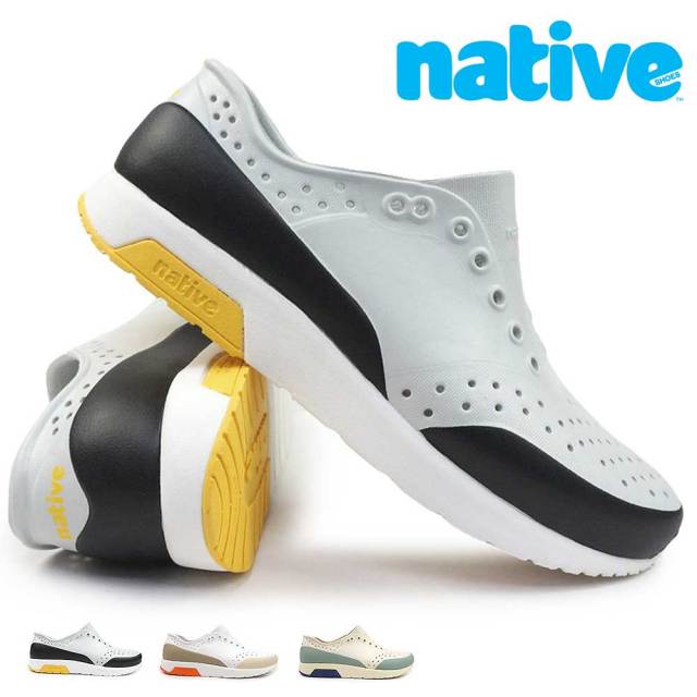 【夏物ラストSALE！】ネイティブシューズ スニーカー Lennox Wanderfoam Block F0000231 スリッポン メンズ レディース Native Shoes