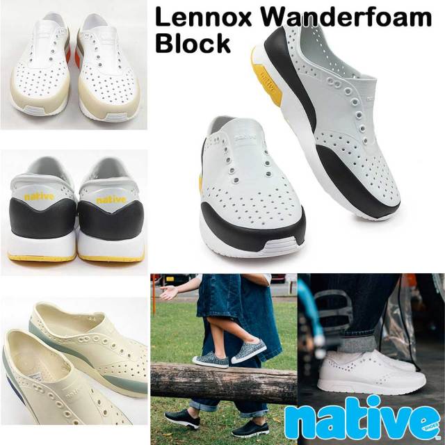 ネイティブシューズ スニーカー Lennox Wanderfoam Block