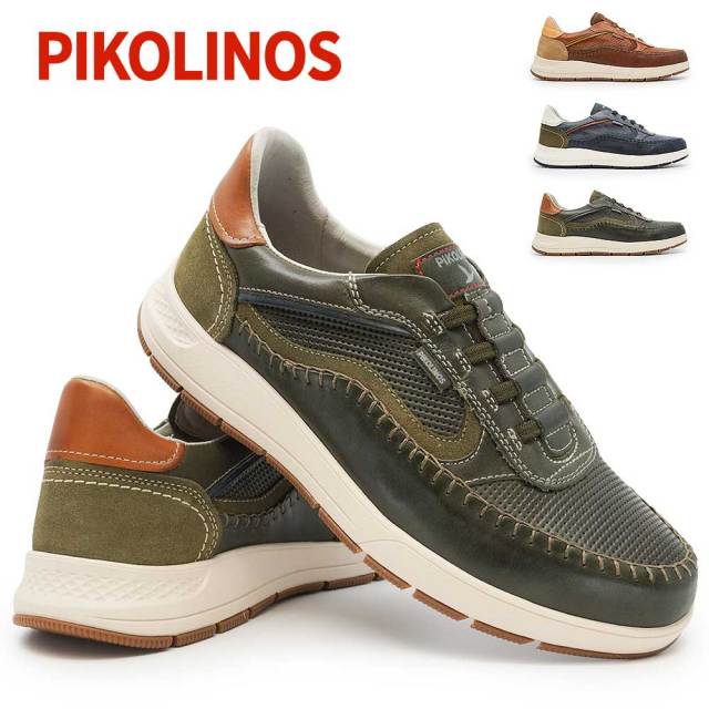 【決算セール】ピコリノス 靴 メンズ スニーカー サラマンカ PK-147 M7W-6423C1 スリッポン 26春夏新作 PIKOLINOS SALAMANCA
