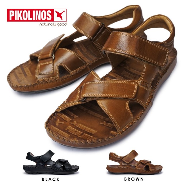 ピコリノス メンズ サンダル PK-291 06J-5818 タリファ 本革 カジュアルシューズ PIKOLINOS TARIFA