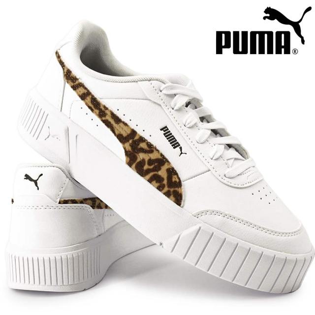 プーマ レディース スニーカー 407394 キャリーナ ミア レオ 2 厚底 26春夏新作 PUMA Carina Mia Leo 2