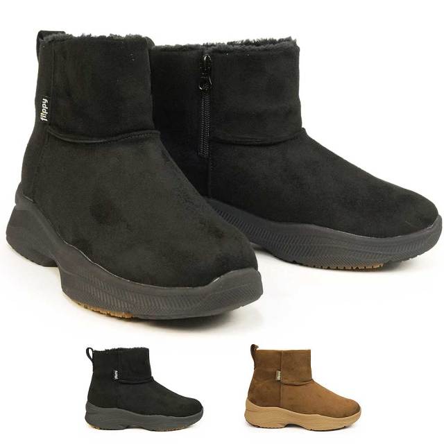 パンジー ブーツ レディース フリッピー PF3176 軽量 ファスナー 撥水 pansy flippy