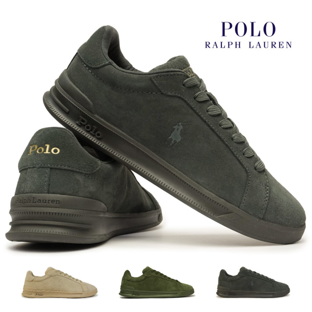 ポロ ラルフローレン レザースニーカー RA20 レトロランニング ヘリテージコート２ スエード クラシック メンズ POLO RALRH LAUREN HRT CT II-SK-ATH