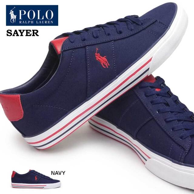 【ウィンターセール】ポロ ラルフローレン メンズ スニーカー RB86 セイヤー キャンバス 定番 POLO RALPH LAUREN SAYER-SK-VLC