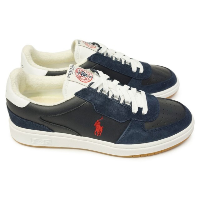 ポロ ラルフローレン レザースニーカー Rd03 ポロコート Pp クラシックスニーカー メンズ Polo Ralrh Lauren Polo Crt Pp Sk Ath マイスキップ