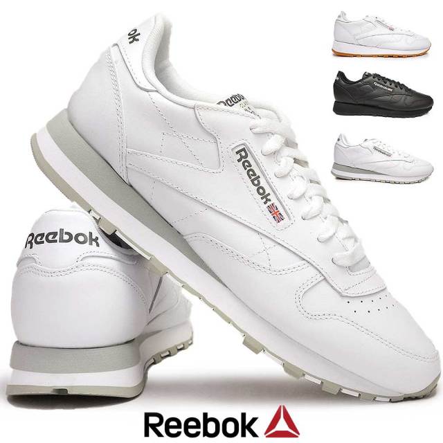 【決算セール】リーボック メンズ スニーカー クラシックレザー レディース ペア お揃い 定番 レザー 本革 Reebok Classic Leather