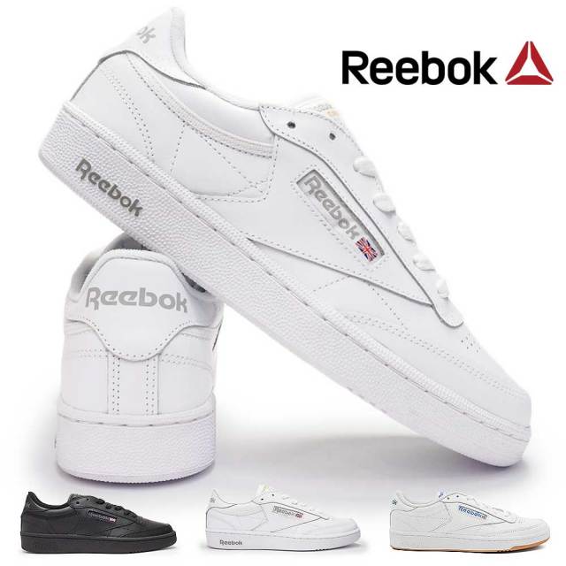 リーボック クラブシー85 メンズ レディース スニーカー レザー ユニセックス モノトーン クラシック 26春夏新作 Reebok CLUB C85