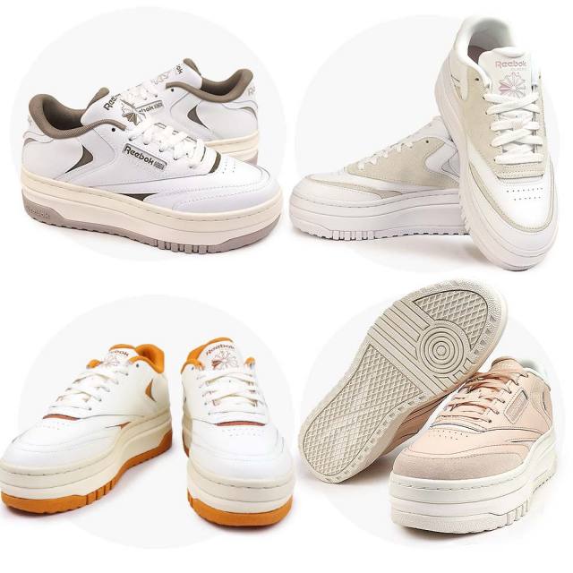 リーボック 厚底スニーカー レディース クラブシー エクストラ Reebok