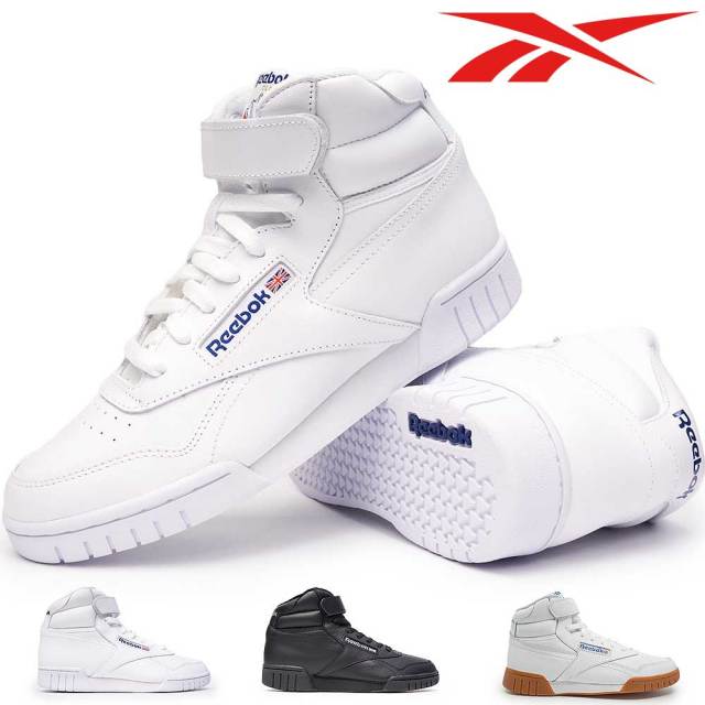 リーボック スニーカー メンズ クラシック EX-O-FIT HI レディース ユニセックス CLASSIC モノトーン ハイカット Reebok EX-O-FIT HI