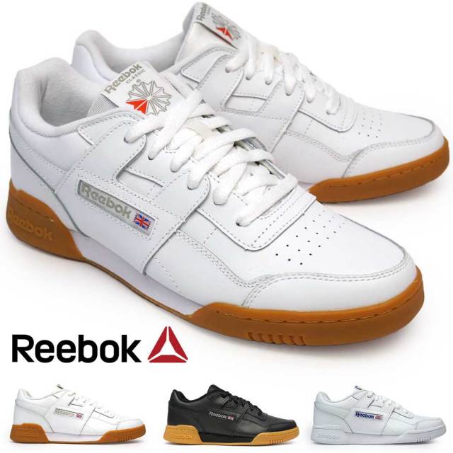 リーボック ワークアウト プラス クラシック メンズ レディース スニーカー レザー ユニセックス モノトーン Reebok WORKOUT PLUS CLASSIC