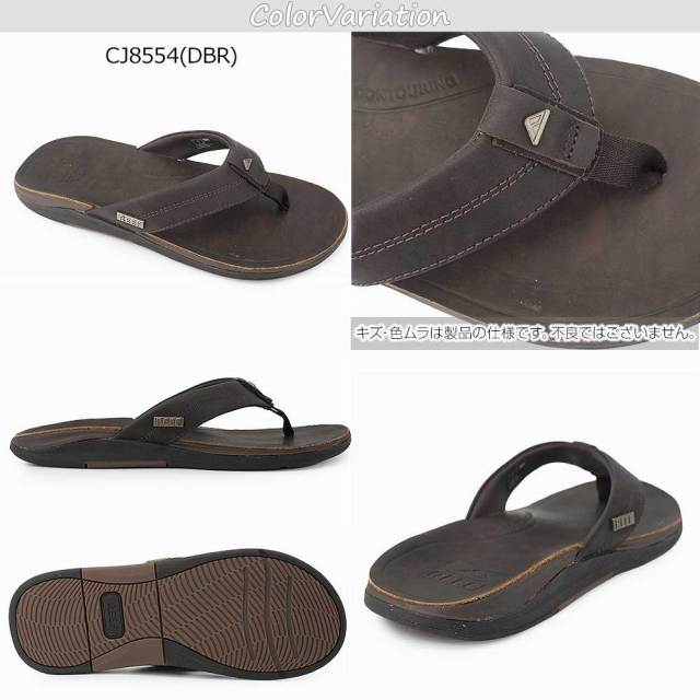 リーフ トングサンダル メンズ LEATHER OFFSHORE レザーサンダル