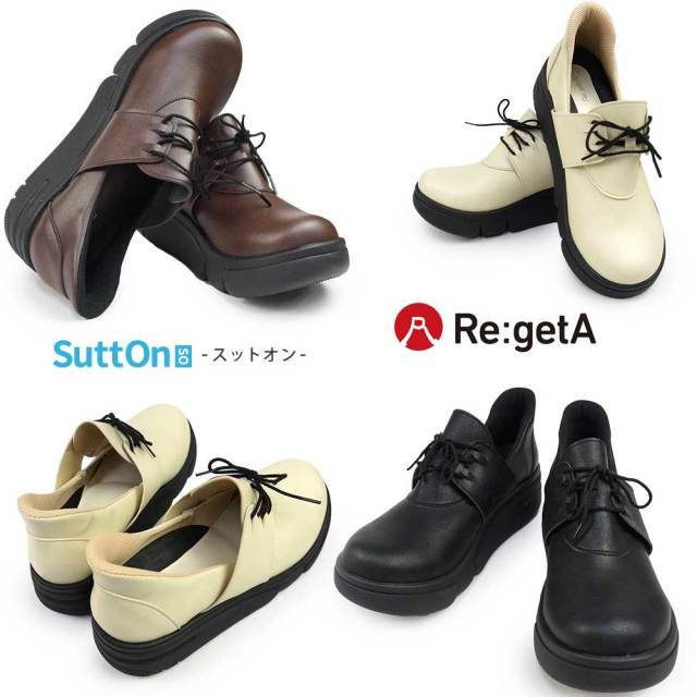 ウィンターセール】リゲッタ レディース シューズ スットオン 厚底