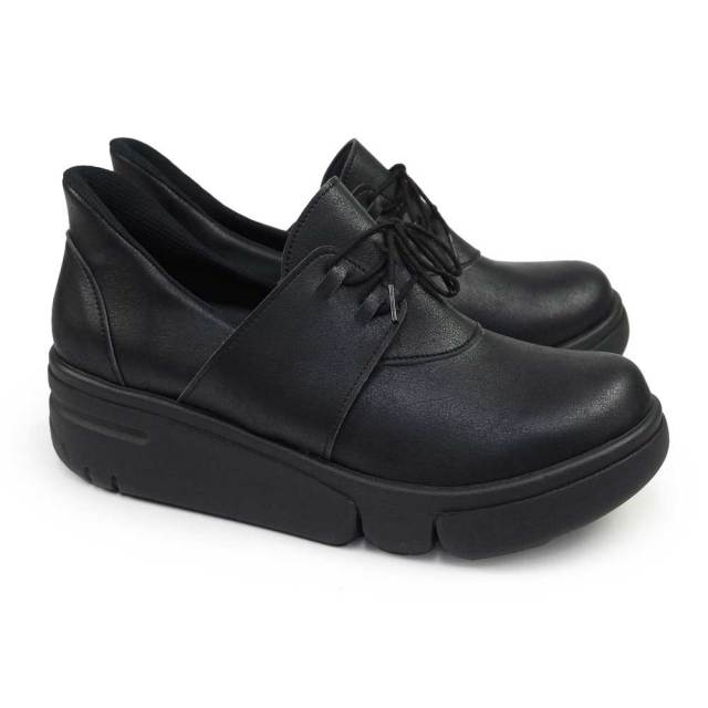 シューズ(女性用) rei リゲッタ レディース シューズ スットオン 厚底 RE167 ハンズフリー 靴