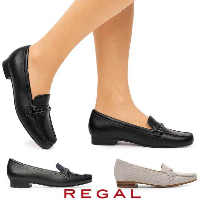 リーガル 靴 レディース ローファー F60N ビットモカシューズ 本革 モカシン 通勤 オフィス レザー REGAL 