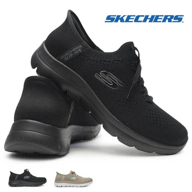 スケッチャーズ レディース スニーカー スリップインズ サミッツ 150263 ニュー デイリー 手を使わずに履ける SKECHERS SUMMITS NEW DAILY ハンズフリー 靴