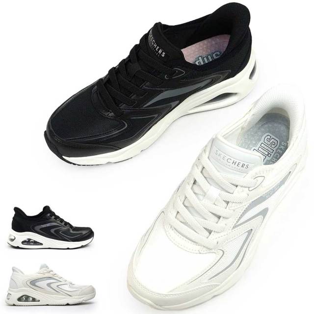 ２点分 スケッチャーズ スリップインズ スニーカー レディース