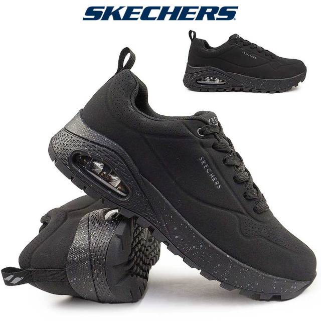 スケッチャーズ 防水 メンズ スニーカー 183048 ウノ ラギット アウトドア 防滑 キャンプ ハイキング SKECHERS UNO RUGGED WAT-AIR-PROOF