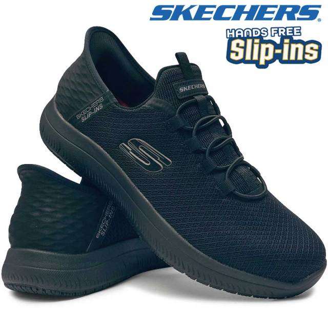 【ブラックフライデー】スケッチャーズ スリップインズ メンズ スニーカー 200205W 幅広 ワーク サミッツ コルシン スリッポン SKECHERS Slip-ins Work Summits Colsin25秋冬新作