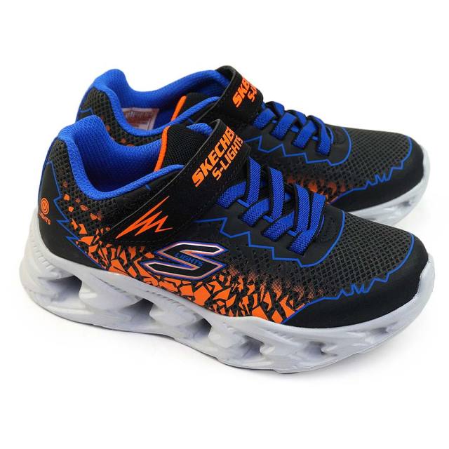 ⭐️新品未使用⭐️ スケッチャーズ　7色に光る靴　ハイカット　20センチ ⭐️新品未使用⭐️ スケッチャーズ 7色に光る靴 ハイカット 20センチ