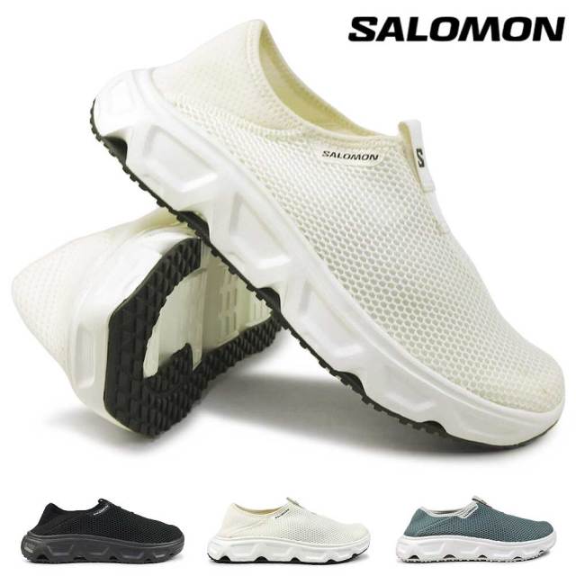 【サマーセール】サロモン メンズ スニーカー REELAX MOC 6.0 スリッポン リカバリーシューズ SALOMON