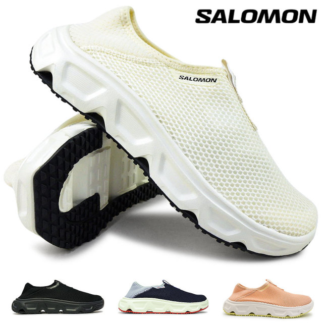 【サマーセール】サロモン レディース スニーカー REELAX MOC 6.0 W スリッポン リカバリーシューズ SALOMON