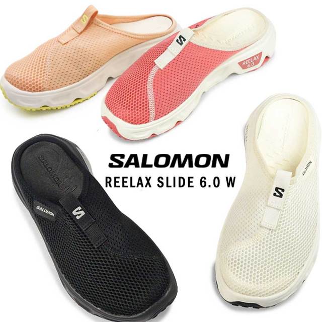 サロモン レディース サンダル REELAX SLIDE 6.0 W スリッポン