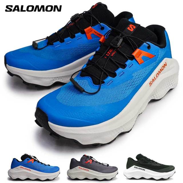 サロモン メンズ スニーカー ウルトラ グライド 3 トレイル ランニング