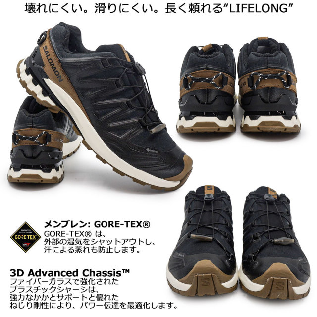 サロモン メンズ 防水 スニーカー XA PRO 3D V9 GORE-TEX LIFELONG