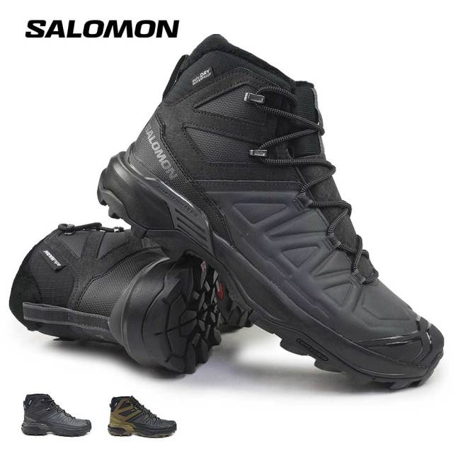 【ブラックフライデー】サロモン メンズ 防水 ブーツ X ULTRA SNOWPILOT WATERPROOF ウィンターブーツ SALOMON X ULTRA SNOWPILOT WATERPROOF