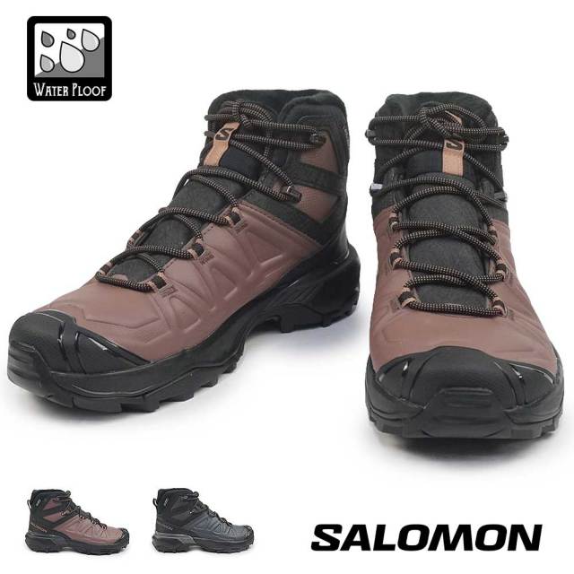 サロモン ブーツ レディース X ULTRA SNOWPILOT WATERPROOF 防水