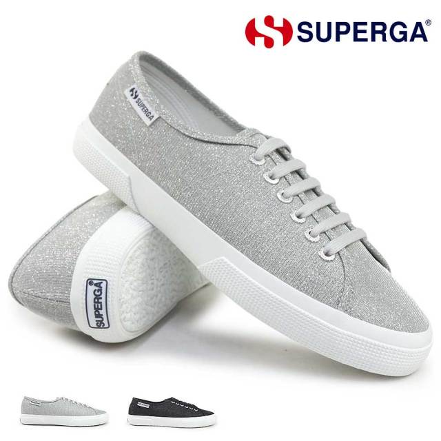 【ウィンターセール】スペルガ スニーカー 軽量 3750 ジャージラメ レッジェーラ 4135ZW レディース SUPERGA JERSEY LAME LEGGERA