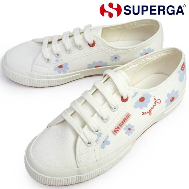スペルガ スニーカー レディース 2151EW 2750 DAISIES PRINT 花柄 SUPERGA