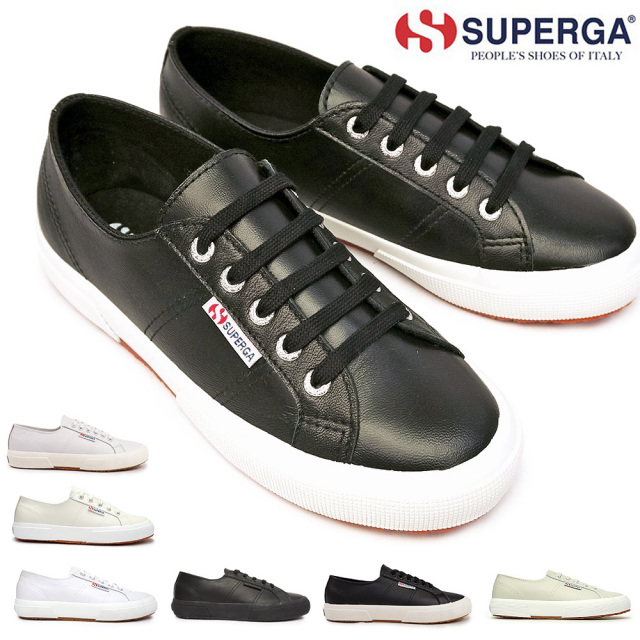 新品未使用　SUPERGAスニーカー　黒　35 革 黒（ブラック）スニーカー – SUPERGA｜スペルガ公式オンライン