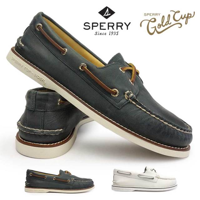 【ウィンターセール】スペリートップサイダー デッキシューズ ゴールドカップ オーセンティック オリジナル 2アイ レザー モカシン メンズ ボートシューズ  SPERRY TOP-SIDER GOLDCUP AUTHENTIC ORIGINAL 2-EYE