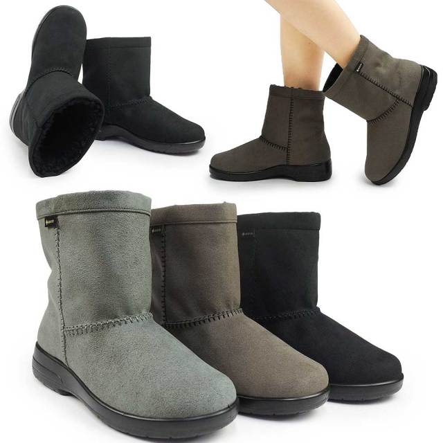 トップドライ ブーツ レディース 防水 ゴアテックス ムートン TDY3203