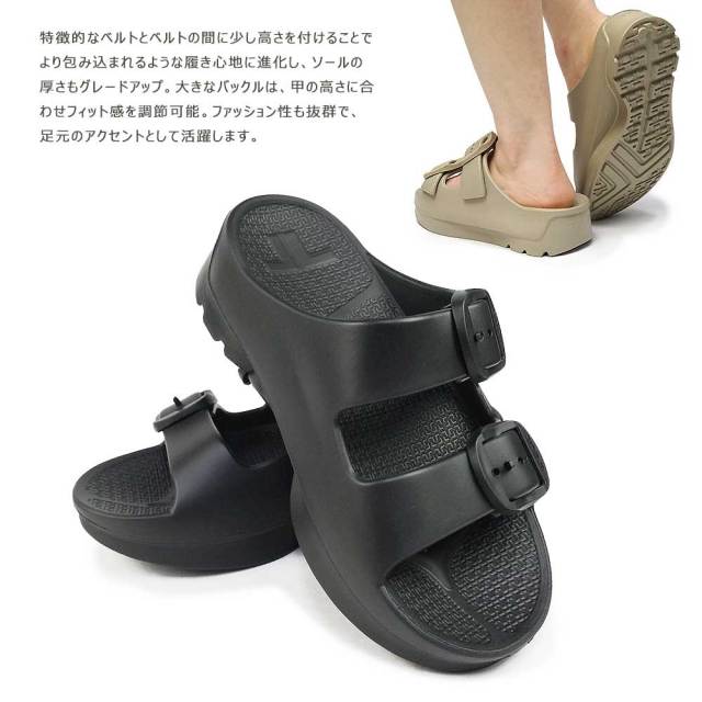 テリック サンダル W-BUCKLE2 メンズ リカバリーサンダル