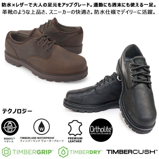 ティンバーランド 防水 レザー シューズ メンズ ブリットン ロード