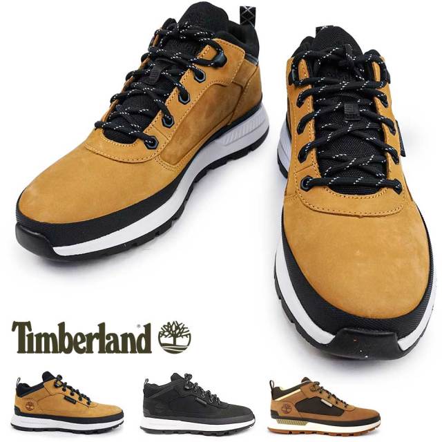 ティンバーランド メンズ スニーカー フィールドトレッカー LOW レーススニーカー アウトドア トレッキング ヌバック Timberland FIELD TREKKER LOW SNEAKER 