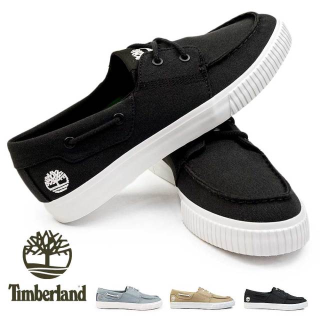 ティンバーランド メンズ デッキシューズ マイロ ベイ ロー ボート スニーカー キャンバス Timberland MYLO BAY LO BOAT