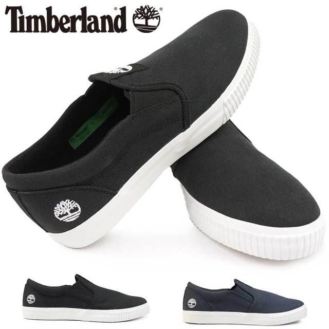 ティンバーランド スニーカー マイロ ベイ スリッポン メンズ キャンバス デッキシューズ ボートシューズ 26春夏新作 Timberland MYLO BAY SLIP ON