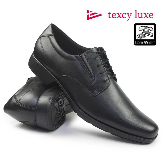 テクシーリュクス ビジネスシューズ 3E メンズ TU7768 軽量 プレーントゥ texcy luxe