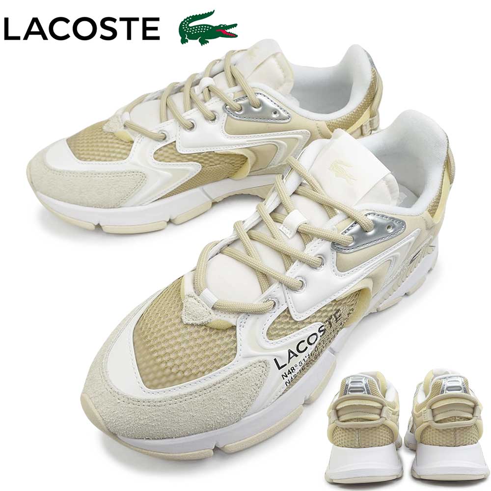 ラコステ スニーカー メンズ L003 NEO 47SMA0103 軽量 メッシュ 通気性 LACOSTE L003 NEO 124 5 SMA