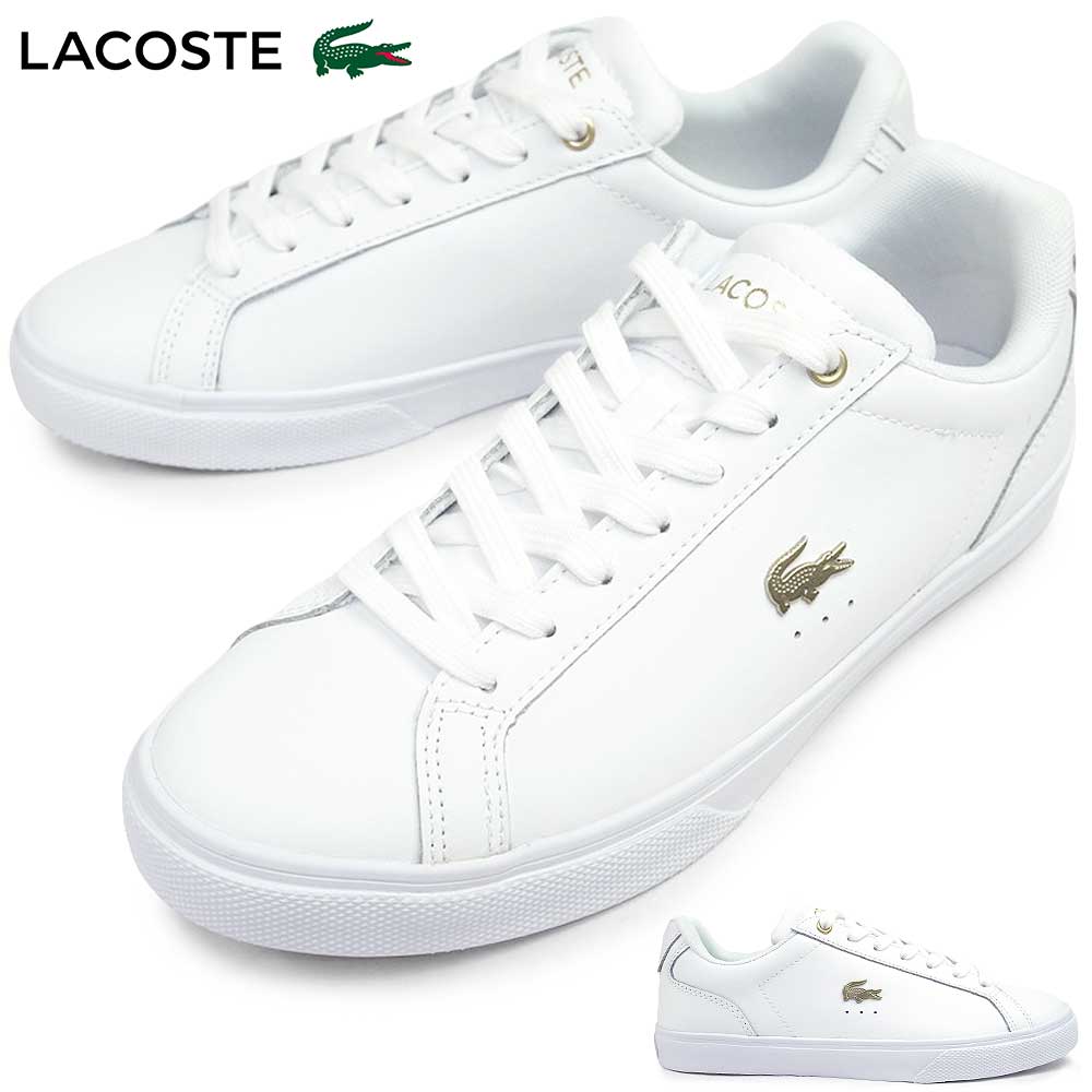 ラコステ レディース スニーカー 48CFA0006 LEROND PRO ローカット レザー LACOSTE