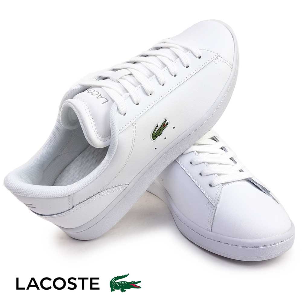 ラコステ スニーカー レディース カーナビー セット 224 10 SFA 48SFA0118 レザー カジュアル LACOSTE CARNABY SET 224 10 SFA