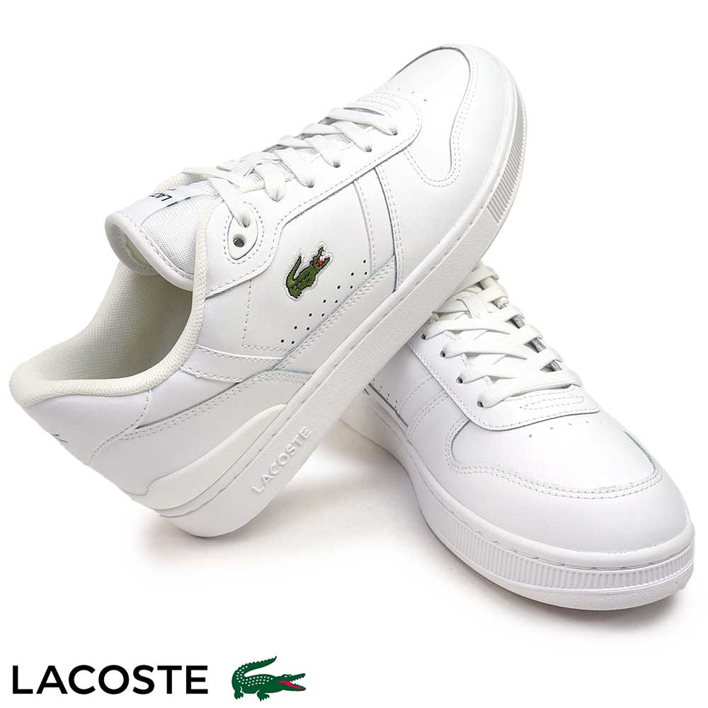 ラコステ メンズ スニーカー T-CLIP SET 224 2 SMA 48SMA0031 本革 レザー LACOSTE T-CLIP SET 224 2 SMA