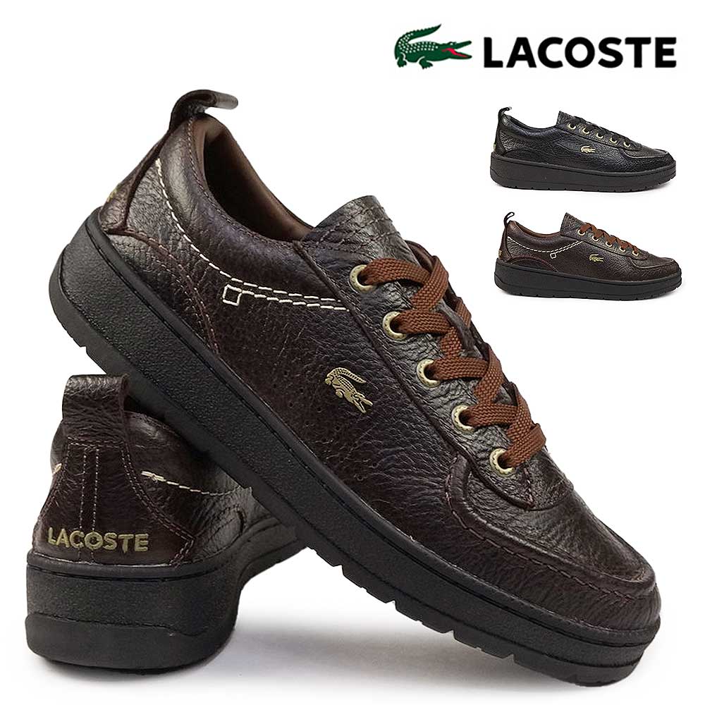 ラコステ スニーカー レザー メンズ アンパイア UMPIRE 125 3 49CMA0001 本革 レトロ クラシック LACOSTE UMPIRE 125 3