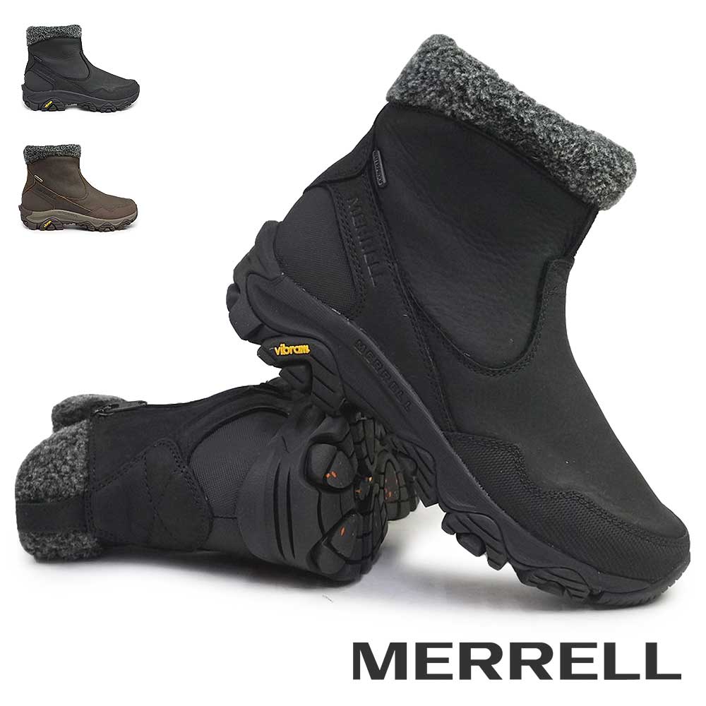 メレル レディース 防水 ブーツ コールドパック 3 サーモ MID ジップ ウォータープルーフ MERRELL COLDPACK 3 THERMO MID ZIP WATERPROOF